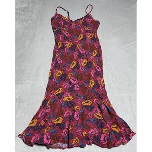 Reclaimed Vintage Dress Womens Medium Floral Boho Retro Dainty‎ Slip Dress